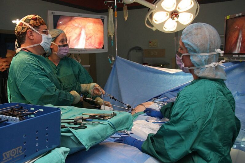 Prostatitis -Operation